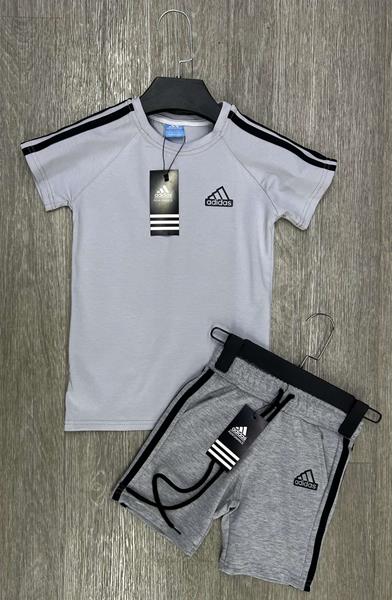 Костюм MirWear kids (4-8) 81-1 l.grey-grey (лето)