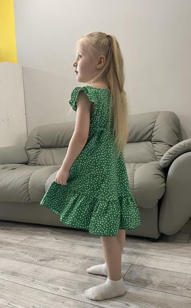 Платье iBamBino (98-122) IB275 green (лето)