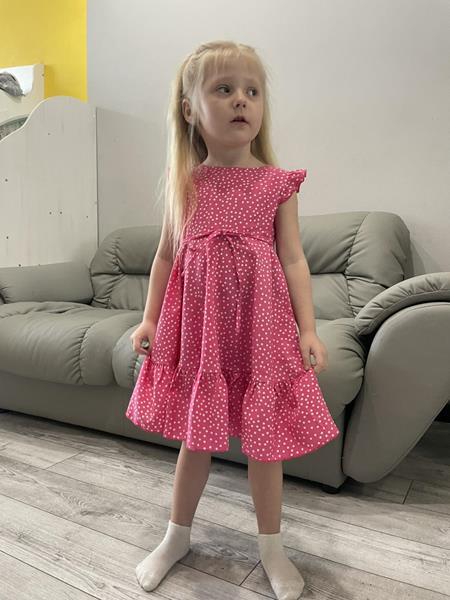 Платье iBamBino (98-122) IB276 pink (лето)