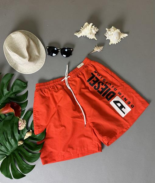 Шорты DFK (L-4XL) 2503 orange (лето)