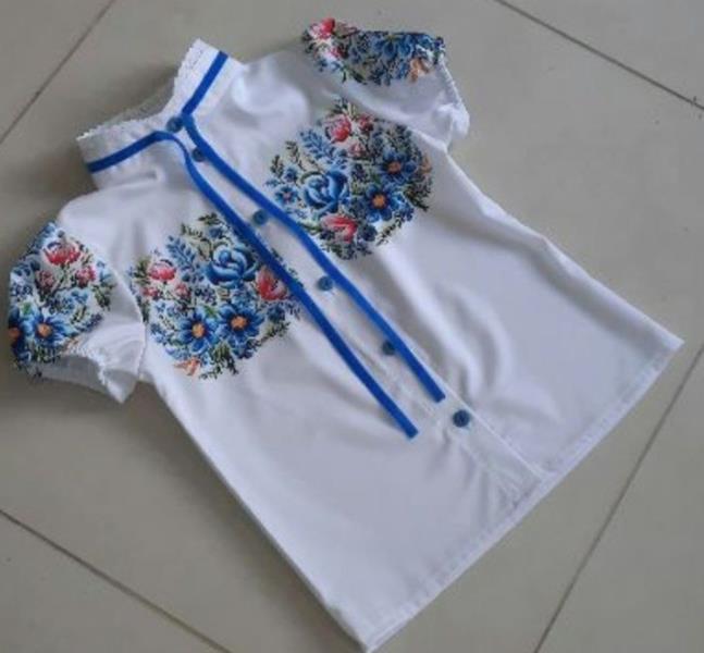 Вышиванка Diden (116-164) DD24 white (лето)