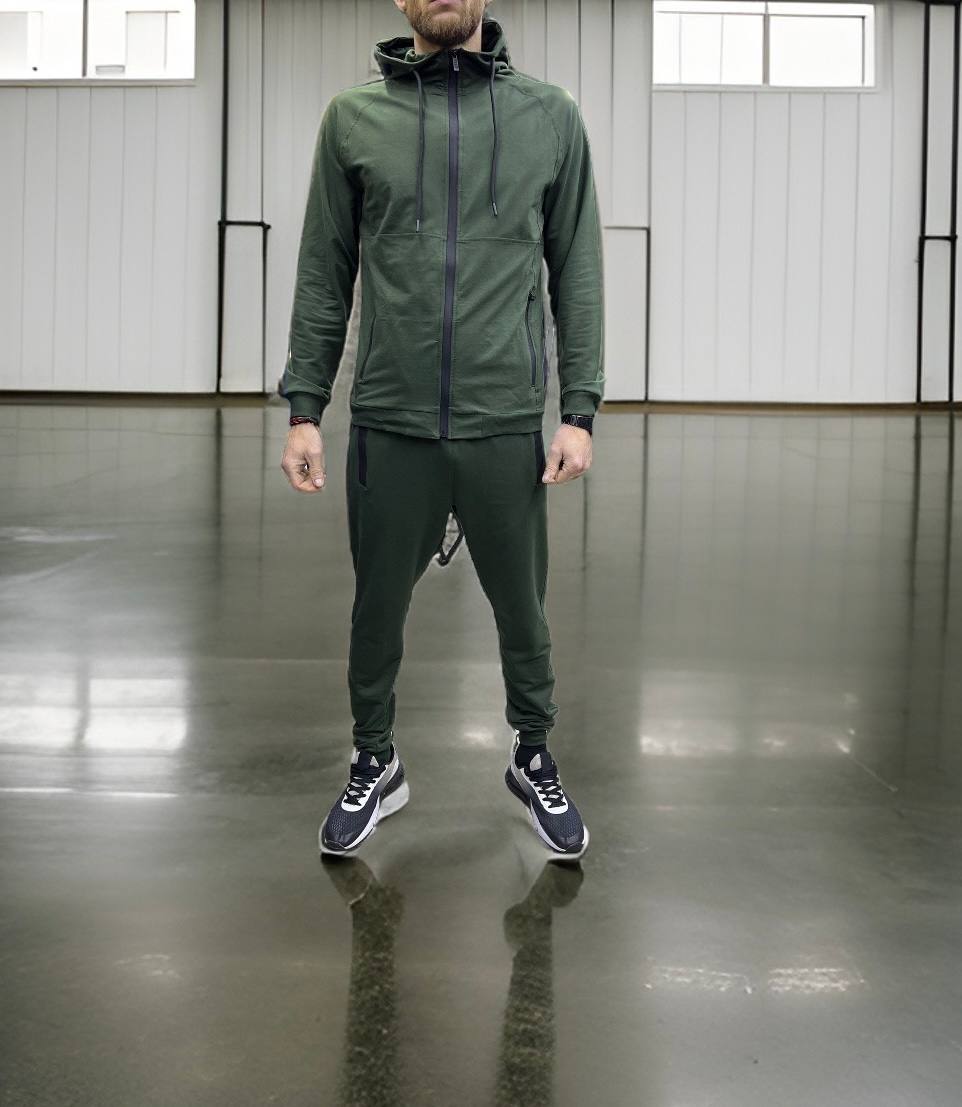 Костюм спорт MirWear (M-3XL) 03 khaki (деми)