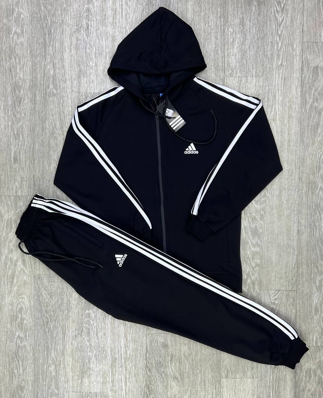 Костюм спорт MirWear (M-3XL) 202 black (деми)