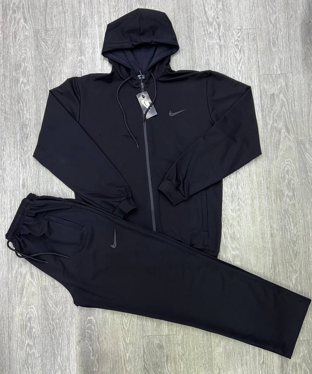 Костюм спорт MirWear (3XL-7XL) 252-5 black (деми)