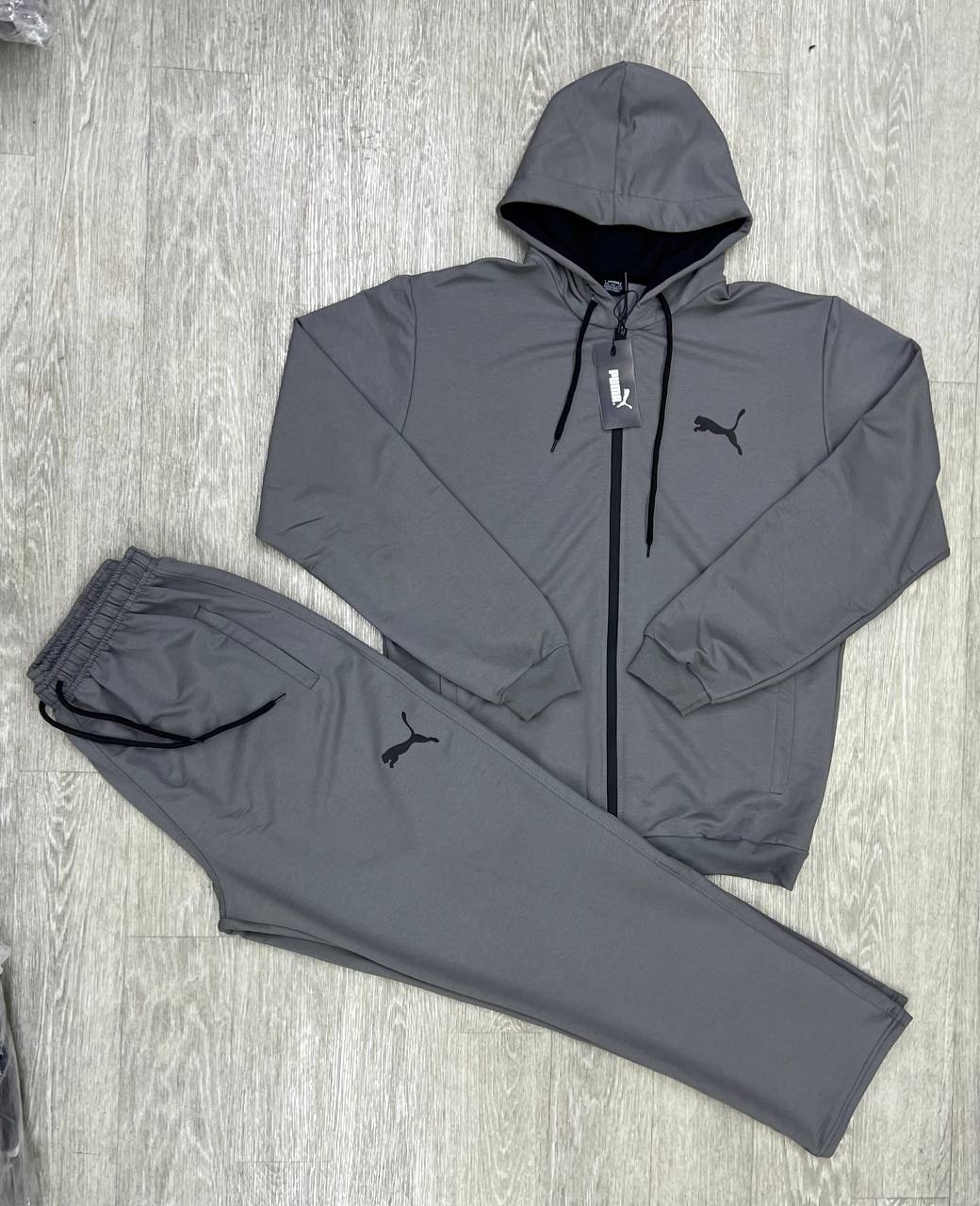 Костюм спорт MirWear (3XL-7XL) 252-5 grey (деми)