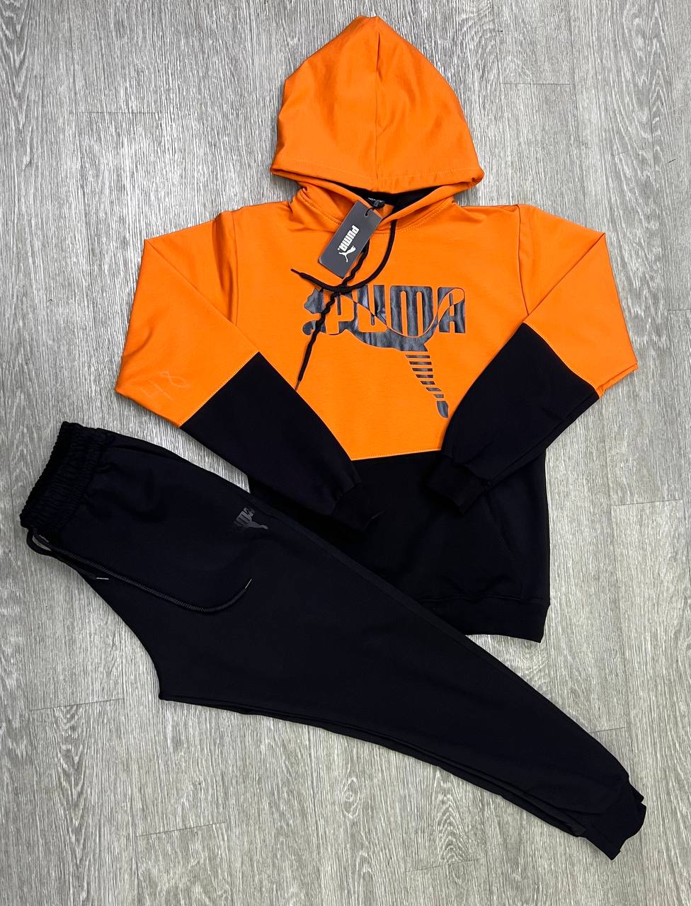 Костюм спорт MirWear (M-3XL) 254-1 orange (деми)