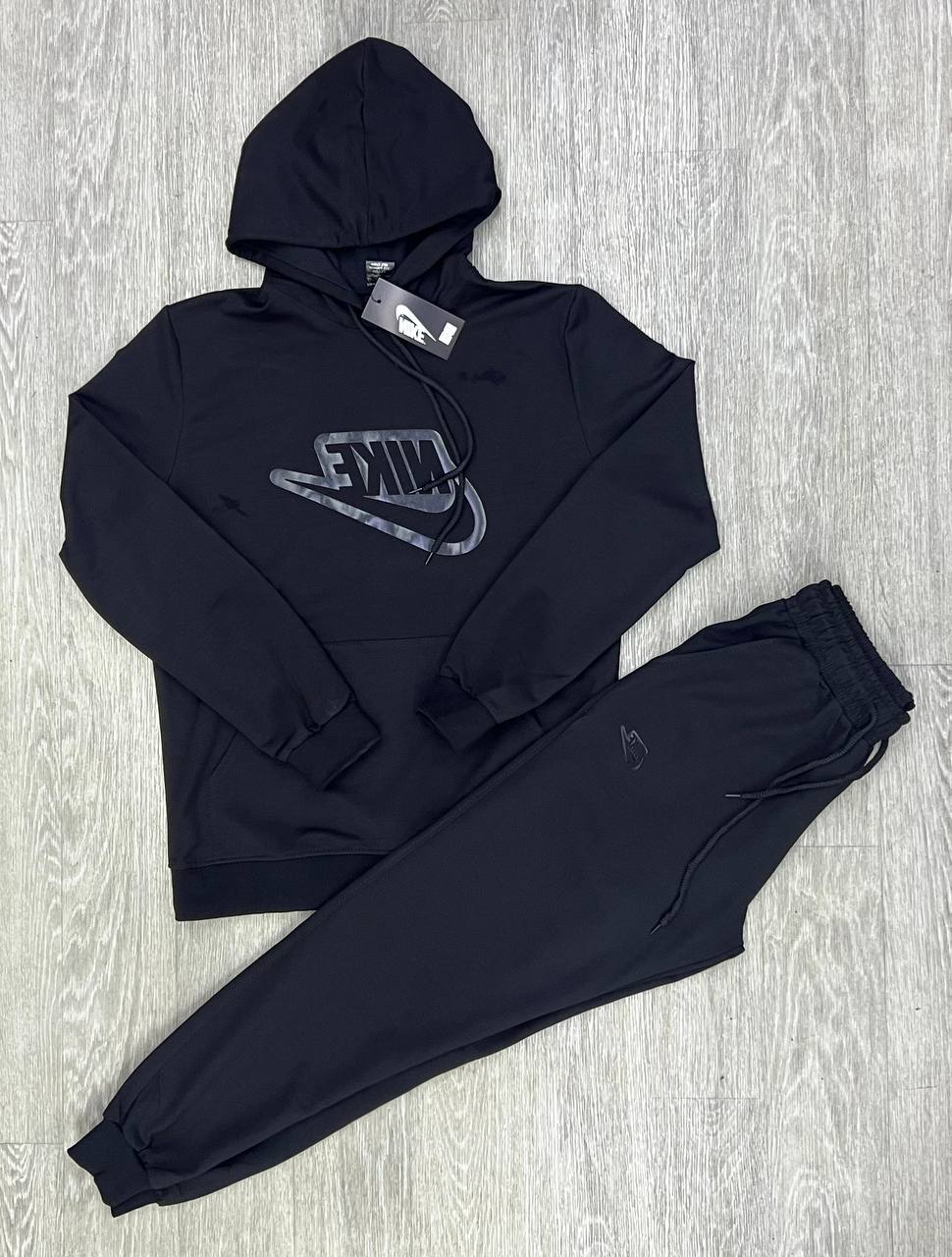 Костюм спорт MirWear (M-3XL) 259-1 black (деми)