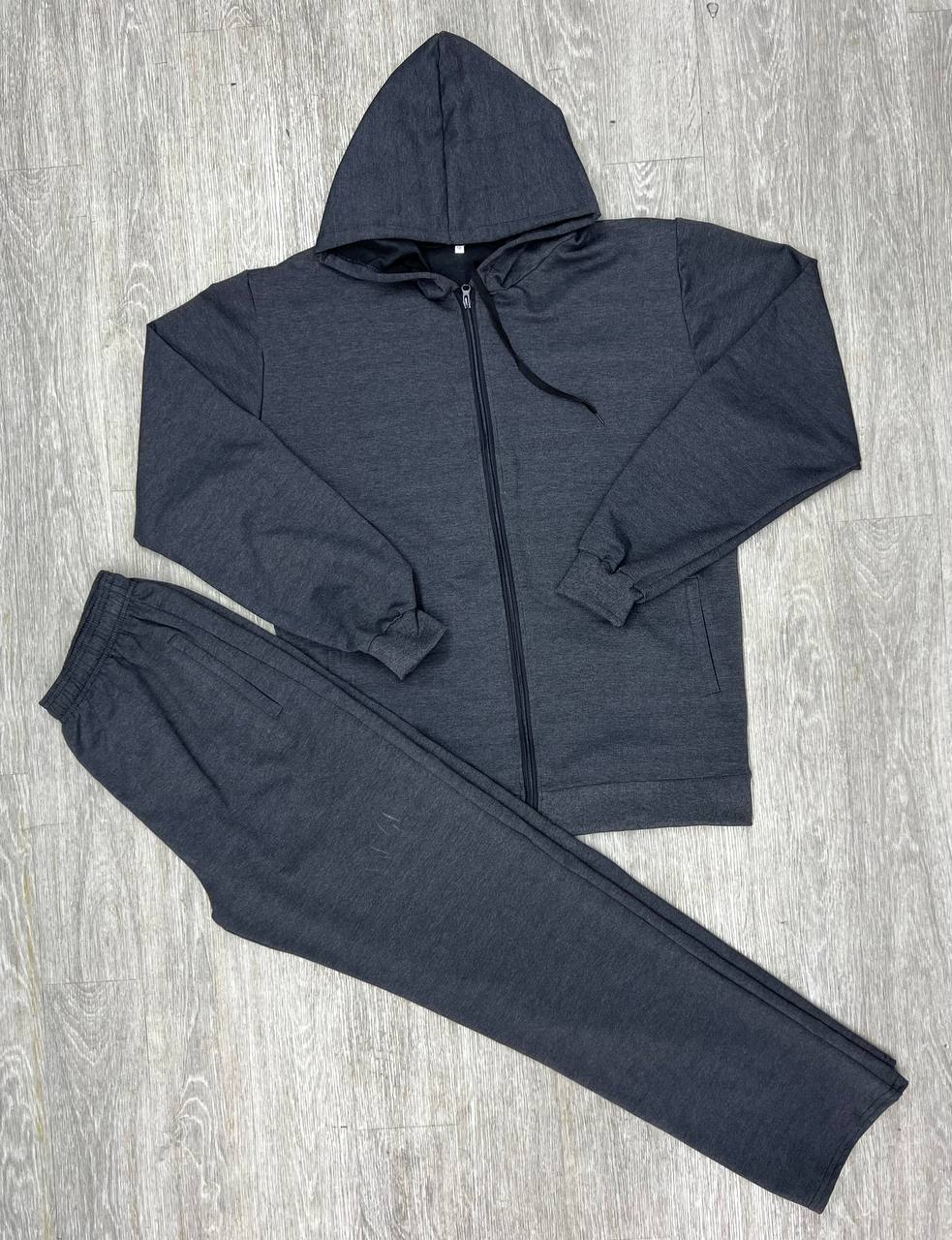 Костюм спорт MirWear (50-56) 266-4 d.grey (деми)