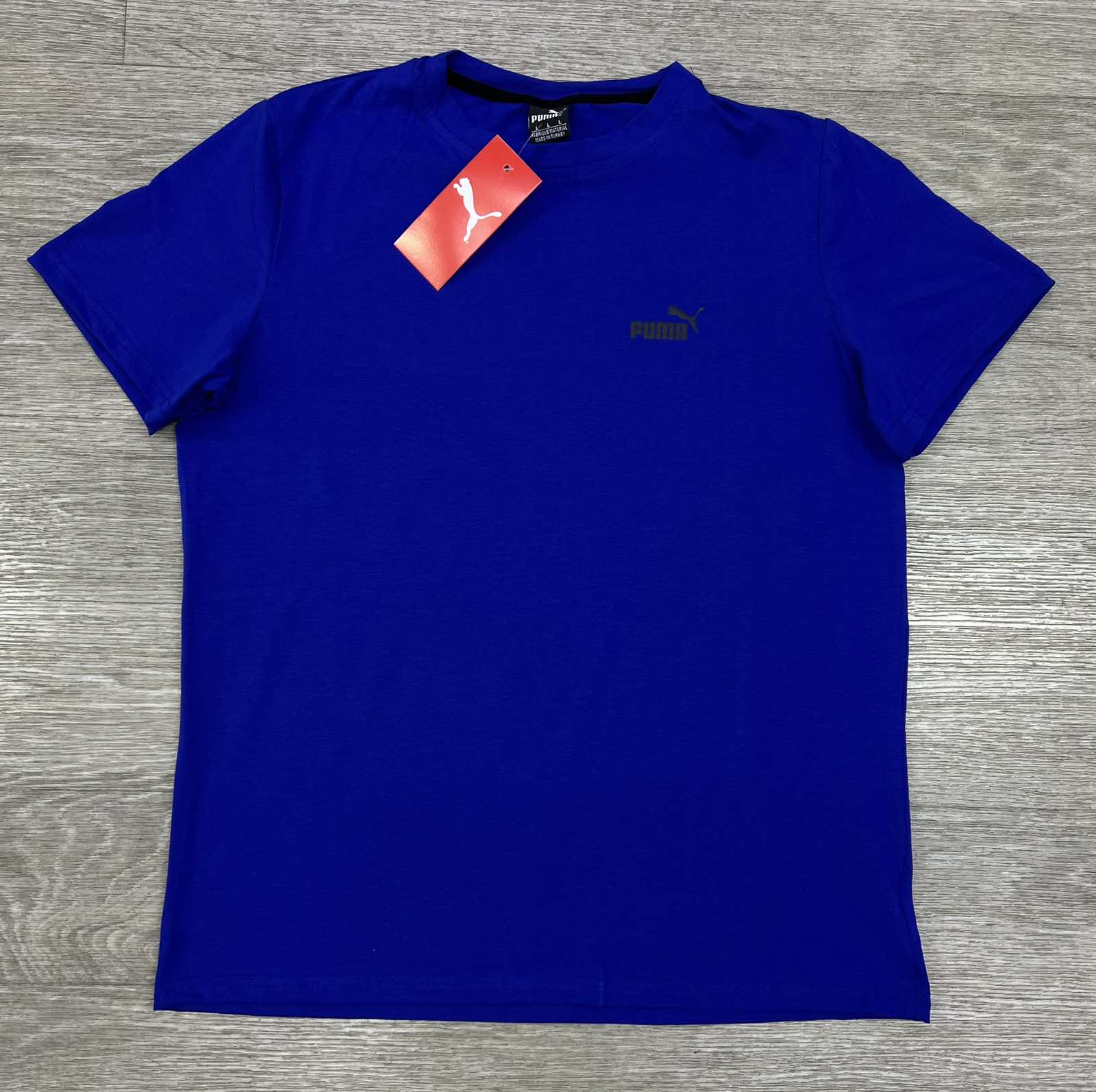 Футболка MirWear (M-3XL) 276 blue (лето)