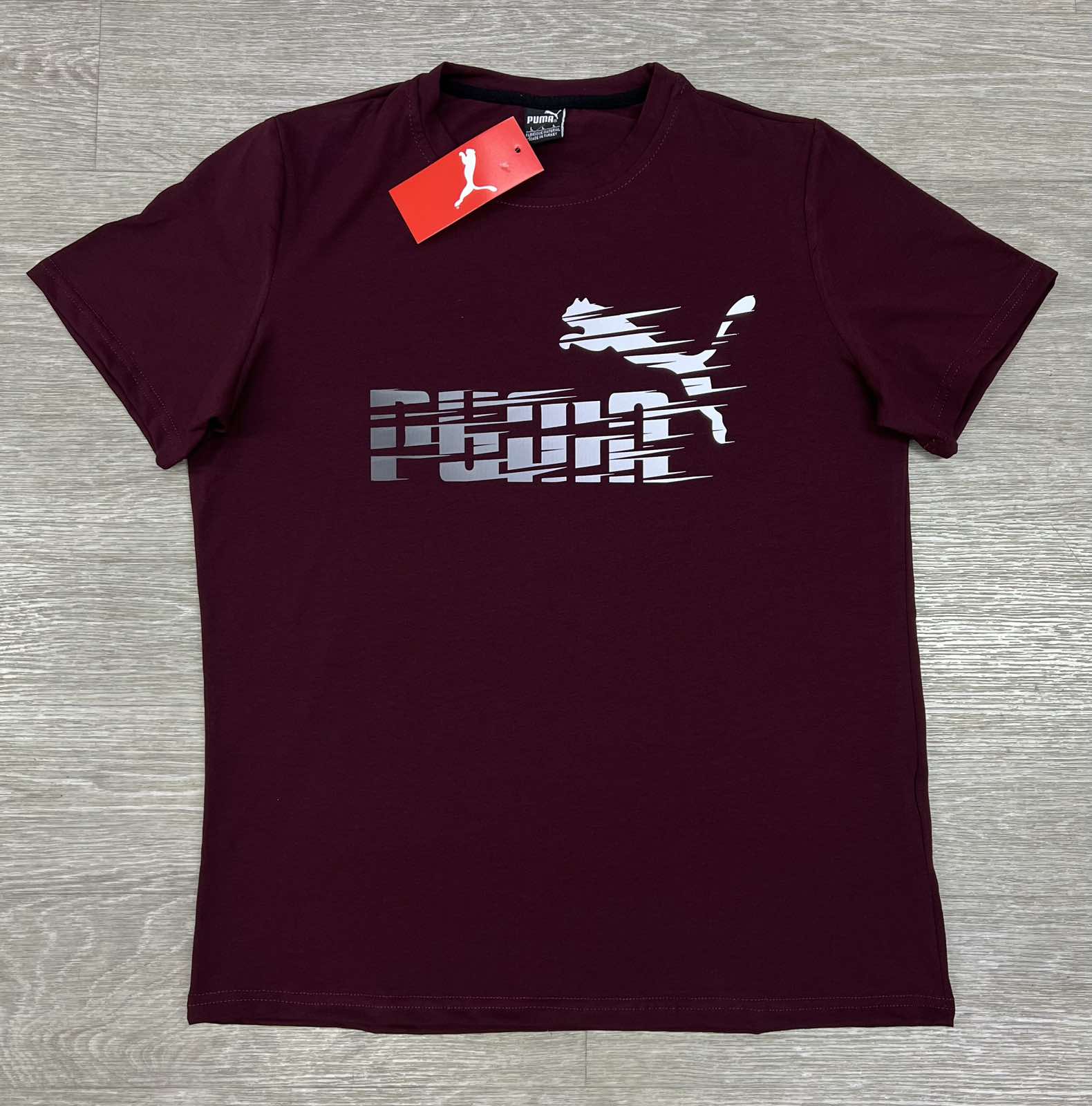Футболка MirWear (M-3XL) 277 wine (лето)