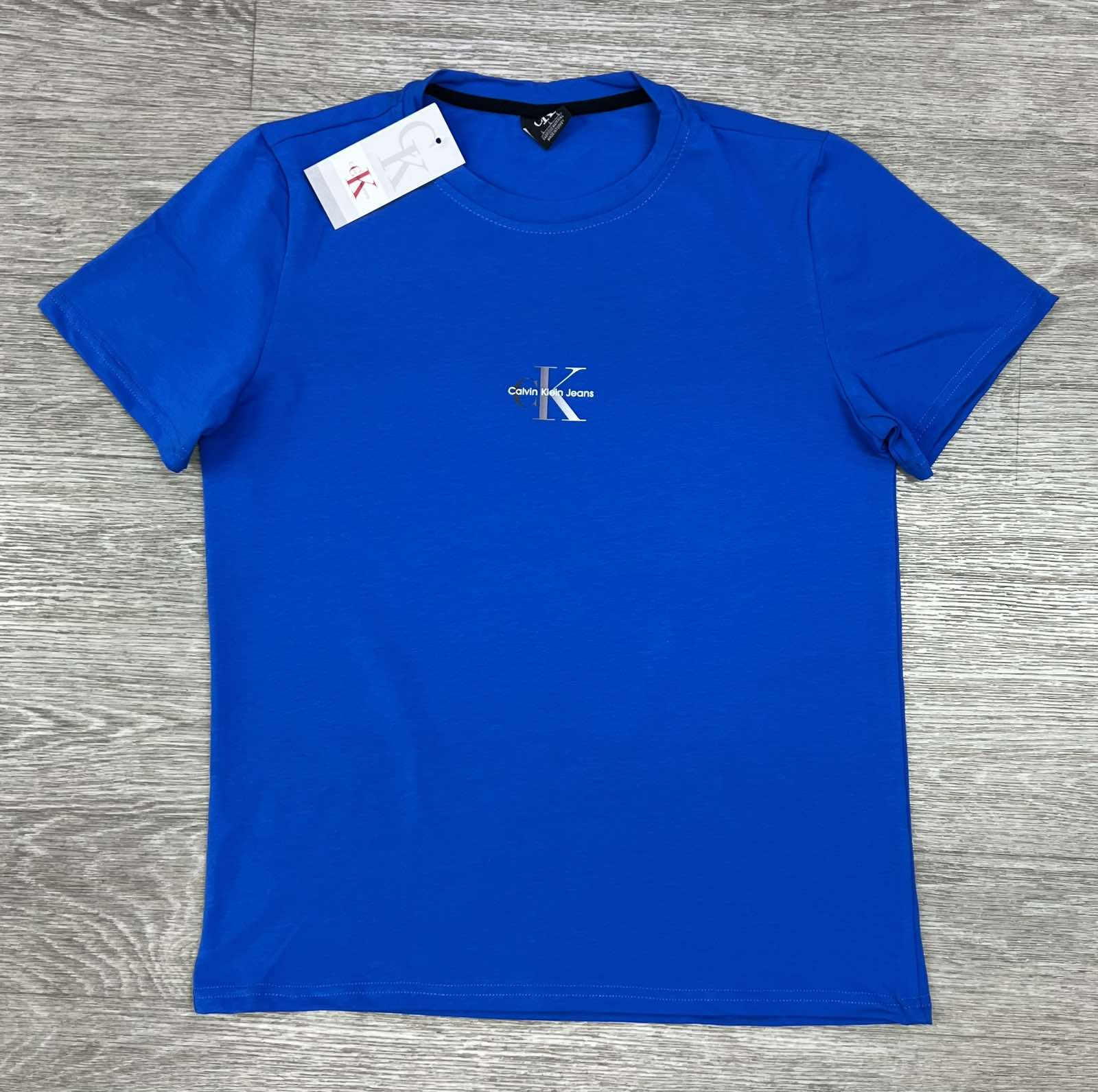 Футболка MirWear (M-3XL) 73 blue (лето)