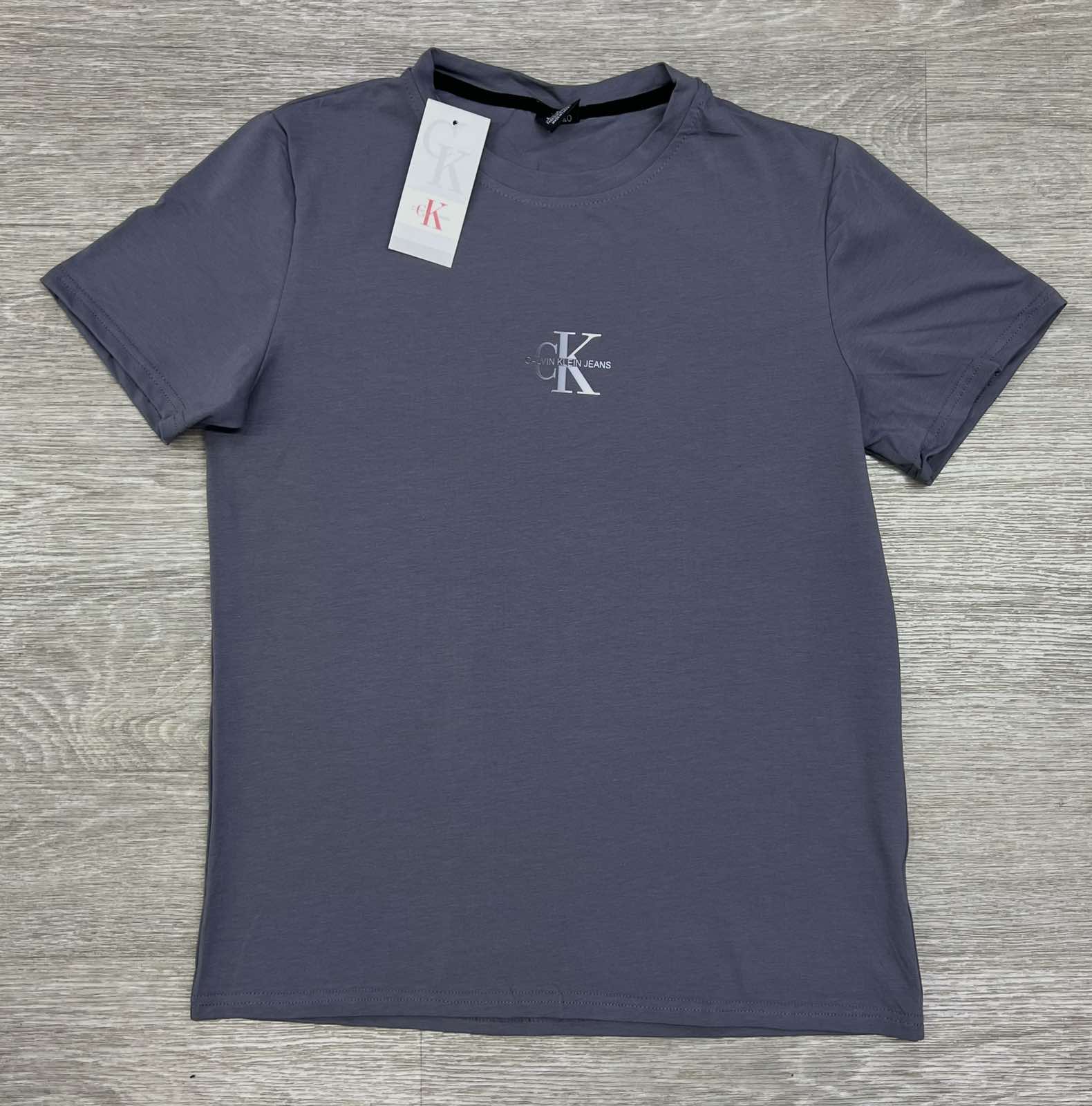 Футболка MirWear (M-3XL) 73 grey (лето)