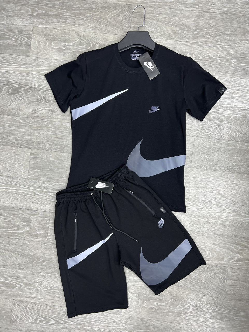 Костюм MirWear (M-3XL) MW1 black (лето)