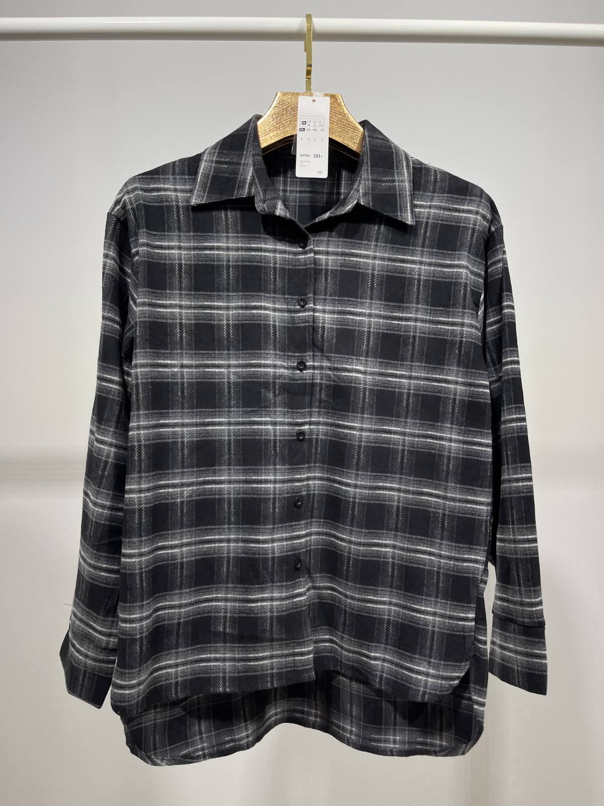 Рубашка Loyard (2XL-5XL) 503 black (деми)