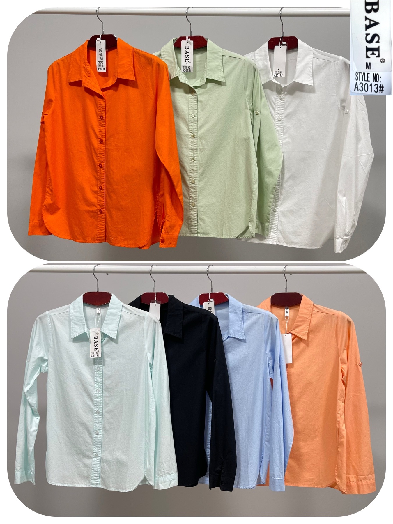 Рубашка Loyard (S-2XL) A3013 peach (лето)