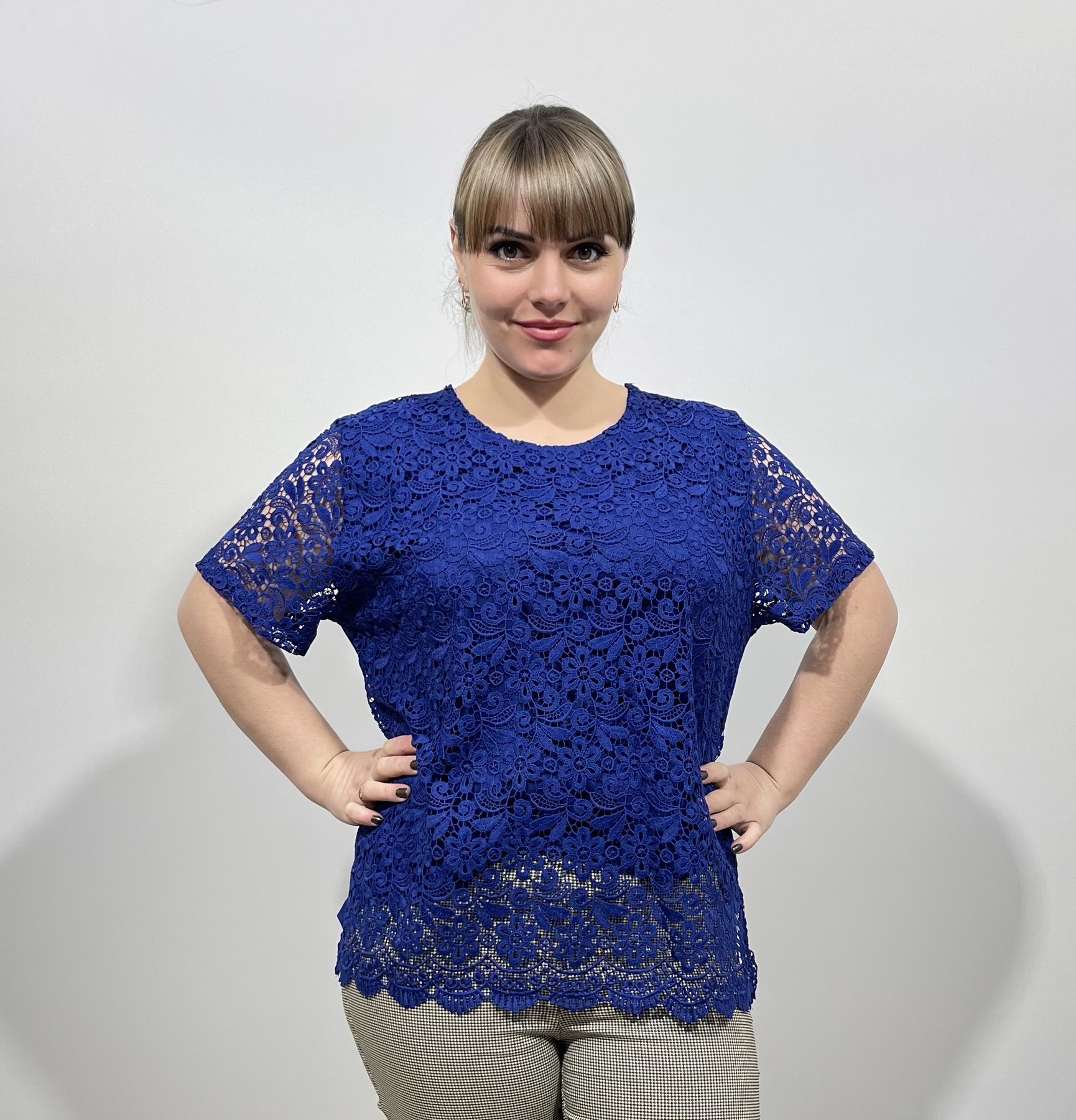 Футболка Loyard (46-56) C3050 blue (лето)