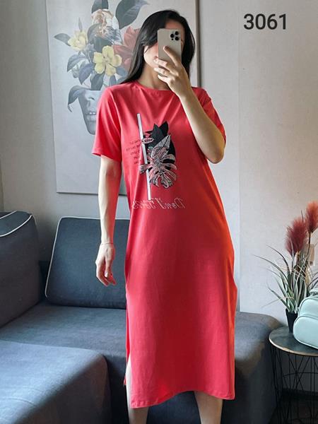 Платье FSN (44-48) 3061 coral (лето)