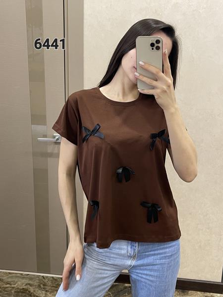 Футболка FSN (46-52) 6442 brown (лето)