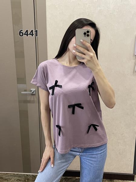 Футболка FSN (46-52) 6442 lilac (лето)