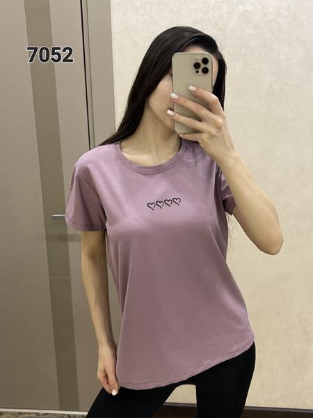 Футболка FSN (46-52) 7052 lilac (лето)