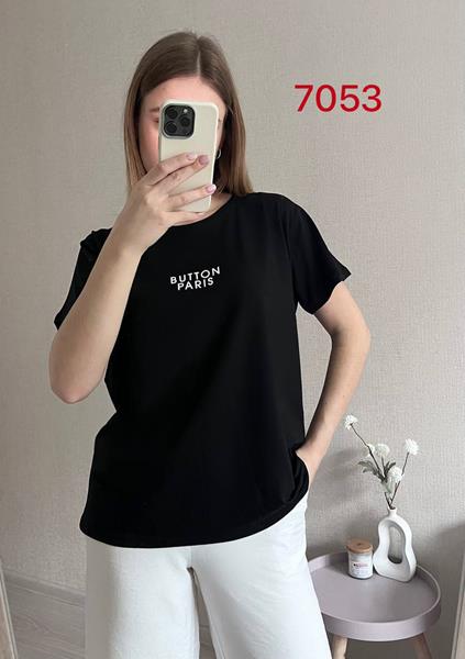 Футболка FSN (46-52) 7053 black (лето)
