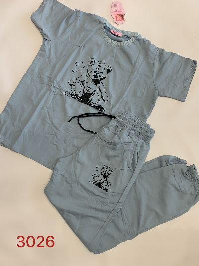 Костюм спорт FSN (42-48) 3026 grey (лето)