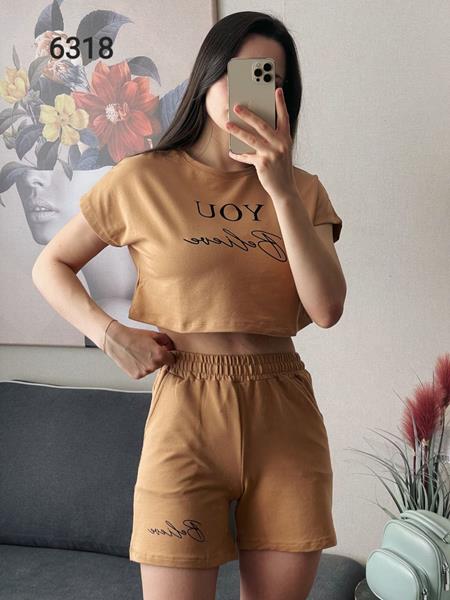 Костюм FSN (42-48) 6318 brown (лето)
