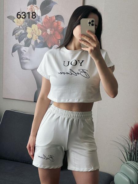 Костюм FSN (42-48) 6318 white (лето)