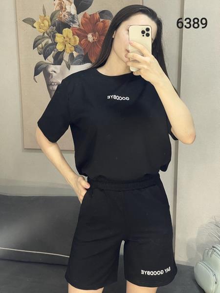 Костюм FSN (42-48) 6389 black (лето)