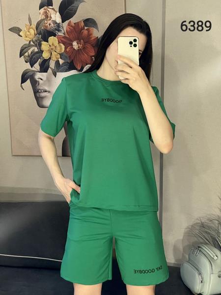 Костюм FSN (42-48) 6389 green (лето)