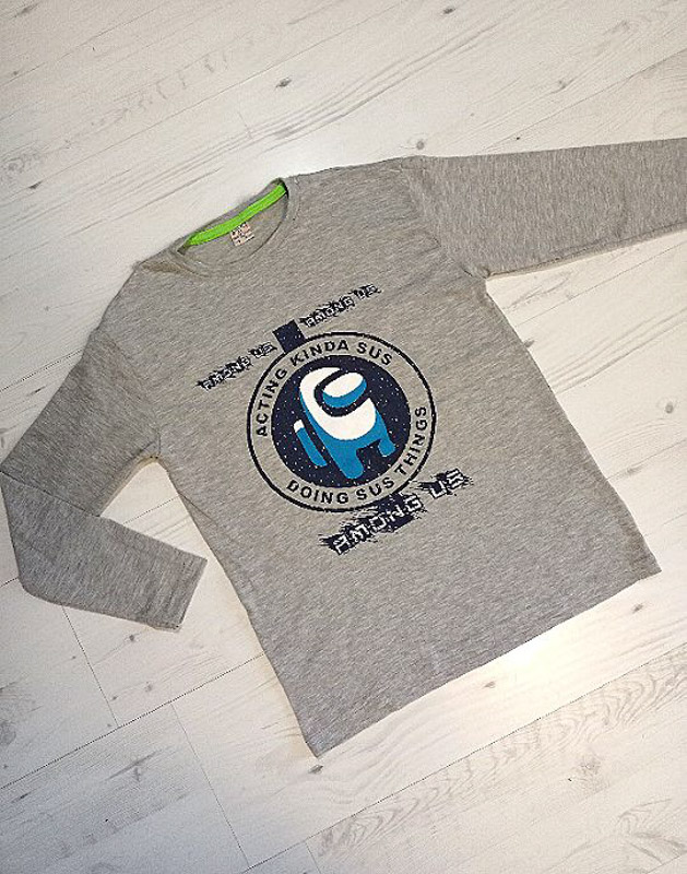Свитер Malibu2 (11-14) 4392 l.grey (деми)
