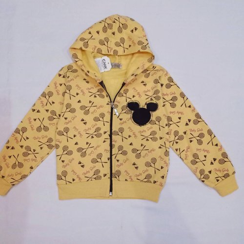 Кофта спорт Malibu2 (8-12) 16645 yellow (деми) Malibu2 16645 yellow