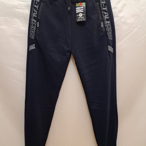 Штаны спорт Giang (M-3XL) 7122 navy (зима) Giang 7122 navy