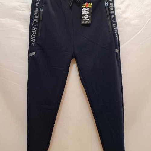 Штаны спорт Giang (M-3XL) 7123-1 navy (зима) Giang 7123-1 navy