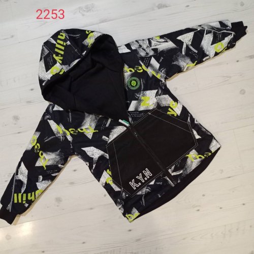 Куртка Malibu2 (150-180) 2253 black-yellow (деми) Malibu2 2253 black-yellow