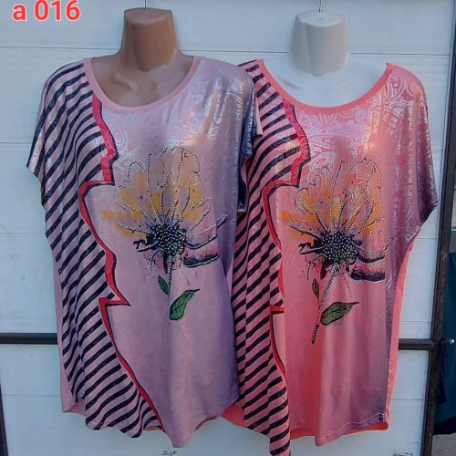 Футболка Sport style (56-60) A016 mix-old-1 (лето) Sport style A016 mix-old-1