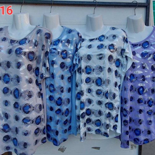 Футболка Sport style (56-60) A016-1 mix (лето) Sport style A016-1 mix