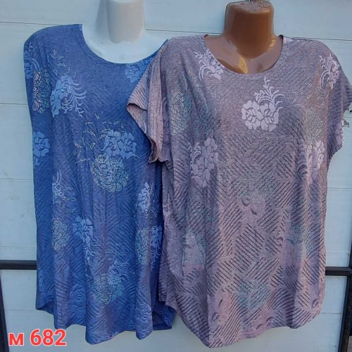Футболка Sport style (L-2XL) M682 mix (лето) Sport style M682 mix