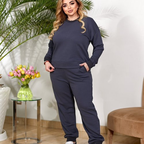 Костюм спорт Nadia-Natali (52-56) 1084 navy (деми) Nadia-Natali 1084 navy