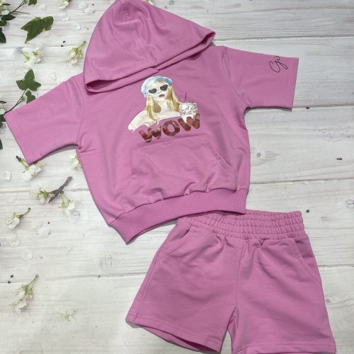 Костюм Marimaks (98-122) 1033 pink (лето) Marimaks 1033 pink