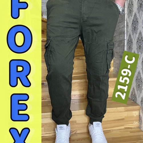 Джоггеры God Baron (32-40) 2159C khaki (деми) God Baron 2159C khaki