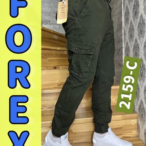 Джоггеры God Baron (32-40) 2159C khaki (деми) God Baron 2159C khaki
