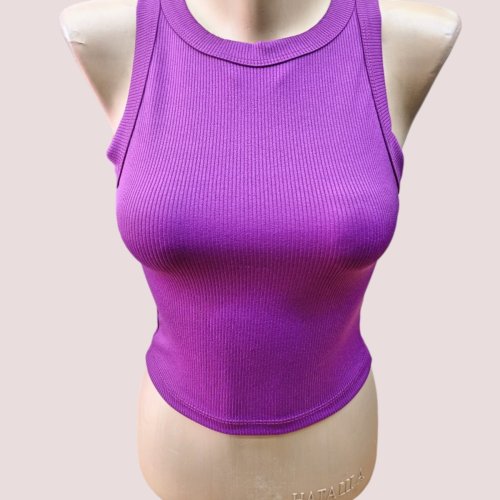 Топ Prenses (S-2XL) RL987 purple (лето) Prenses RL987 purple
