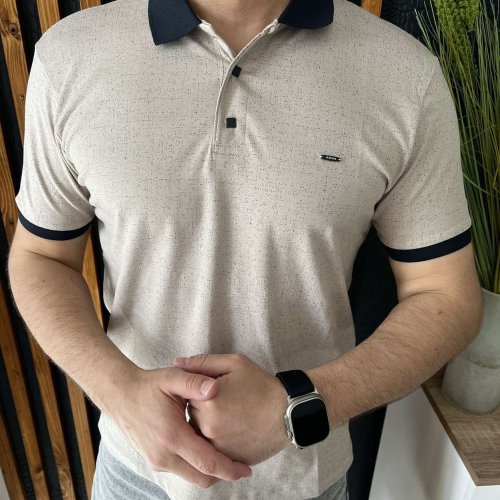 Футболка Nik (M-2XL) 34339 beige (лето) Nik 34339 beige