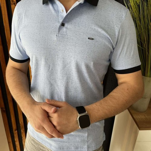 Футболка Nik (M-2XL) 34340 l.blue (лето) Nik 34340 l.blue
