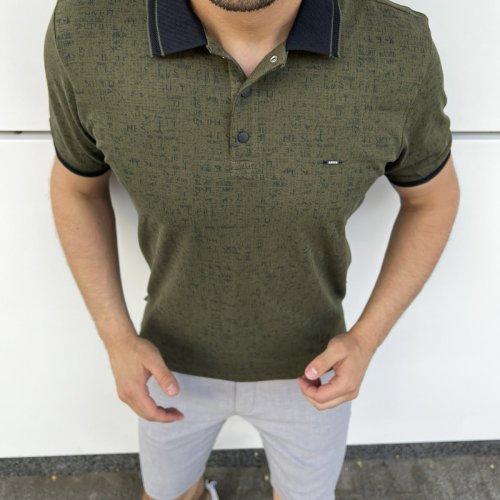 Футболка Nik (3XL-6XL) 34345 khaki (лето) Nik 34345 khaki
