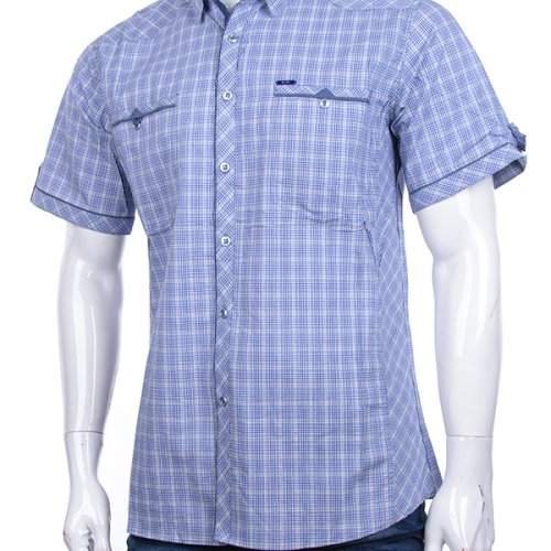 Рубашка Logaster (XL-5XL) A317-4 l.blue (лето) Logaster A317-4 l.blue