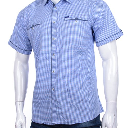 Рубашка Logaster (XL-5XL) A317-5 l.blue (лето) Logaster A317-5 l.blue