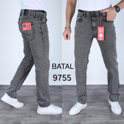 Джинсы God Baron (32-40) 9755 grey (деми) God Baron 9755 grey
