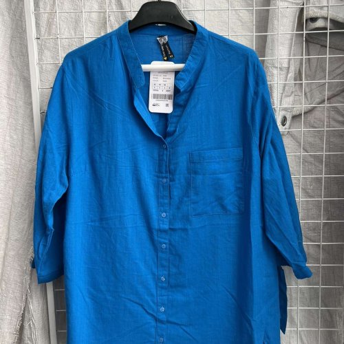 Рубашка New Season (50-54) 2556 blue (деми) New Season 2556 blue